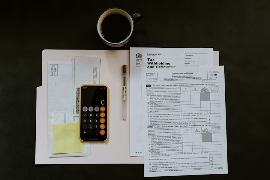 Desk forms and correspondence